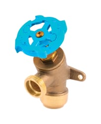 SharkBite Push to Connect 3/4 in. MHT X 3/4 in. D MHT Brass Garden Valve