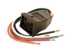 Dial 1-1/2 in. H X 5-1/2 in. W Muticolored Motor Receptacle