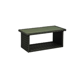 Living Accents Avondale Brown Rectangular Steel Coffee Table