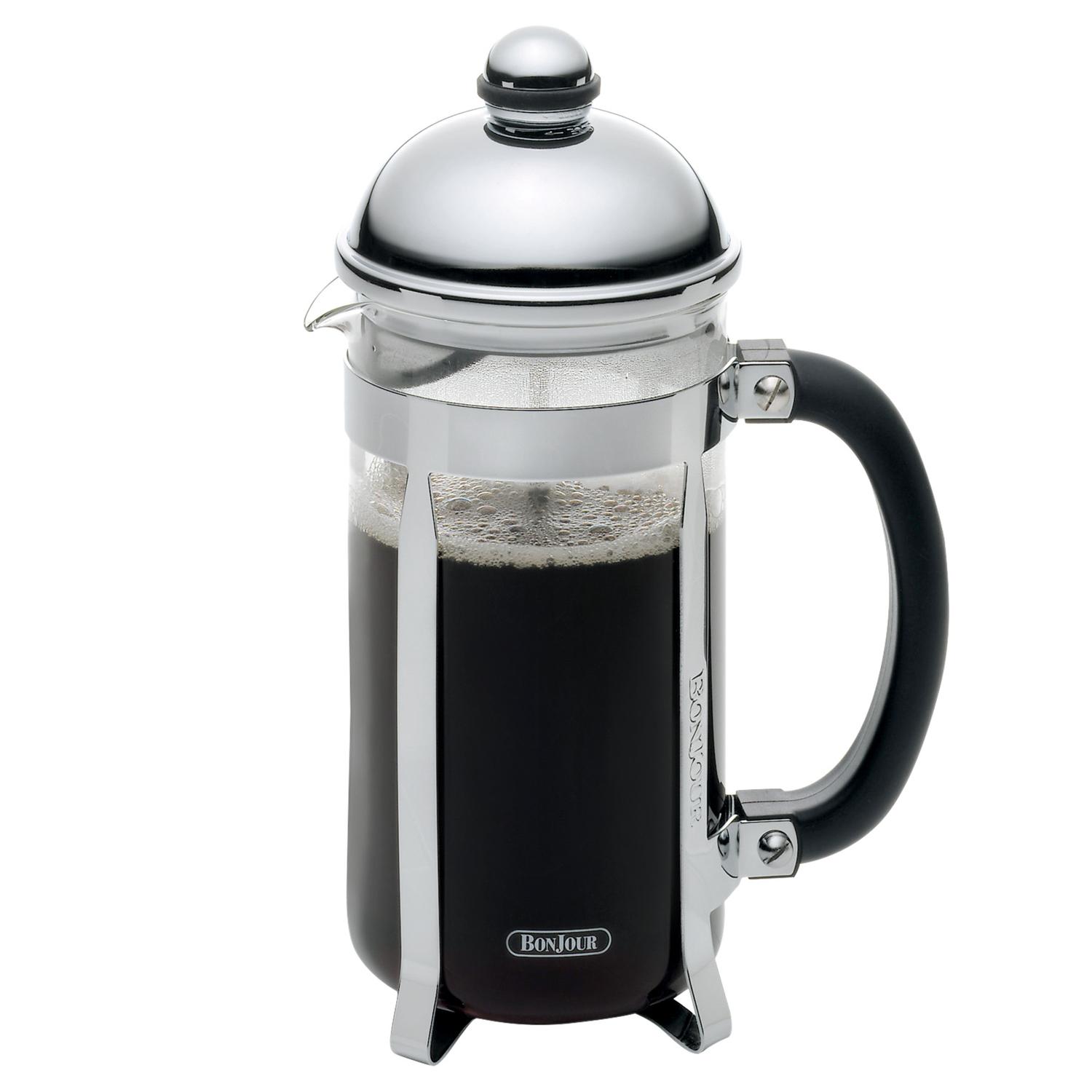 BonJour Maximus 8 cups Silver French Press Sansujyuku sansujyuku.com