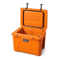 YETI Tundra 35 King Crab Orange 39 cans Hard Cooler