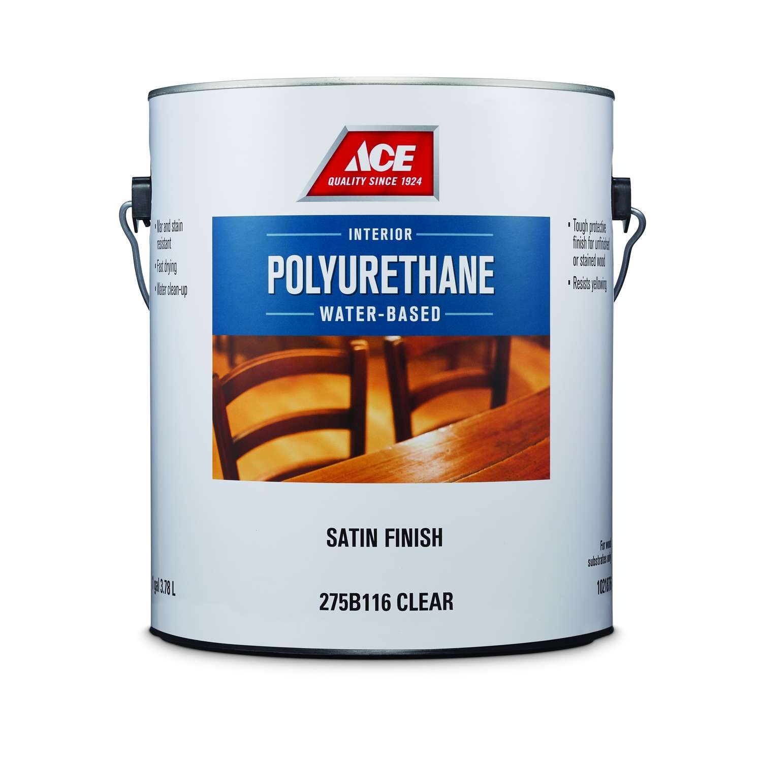Ace Satin Clear Polyurethane 1 gal. Ace Hardware
