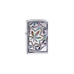 Zippo Silver Fusion Leaf Lighter 1 pk