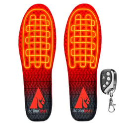 ActionHeat Unisex Heated Insoles L/XL Black