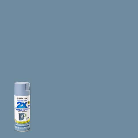 Rust-Oleum Painter's Touch 2X Ultra Cover Satin Slate Blue Paint+Primer ...