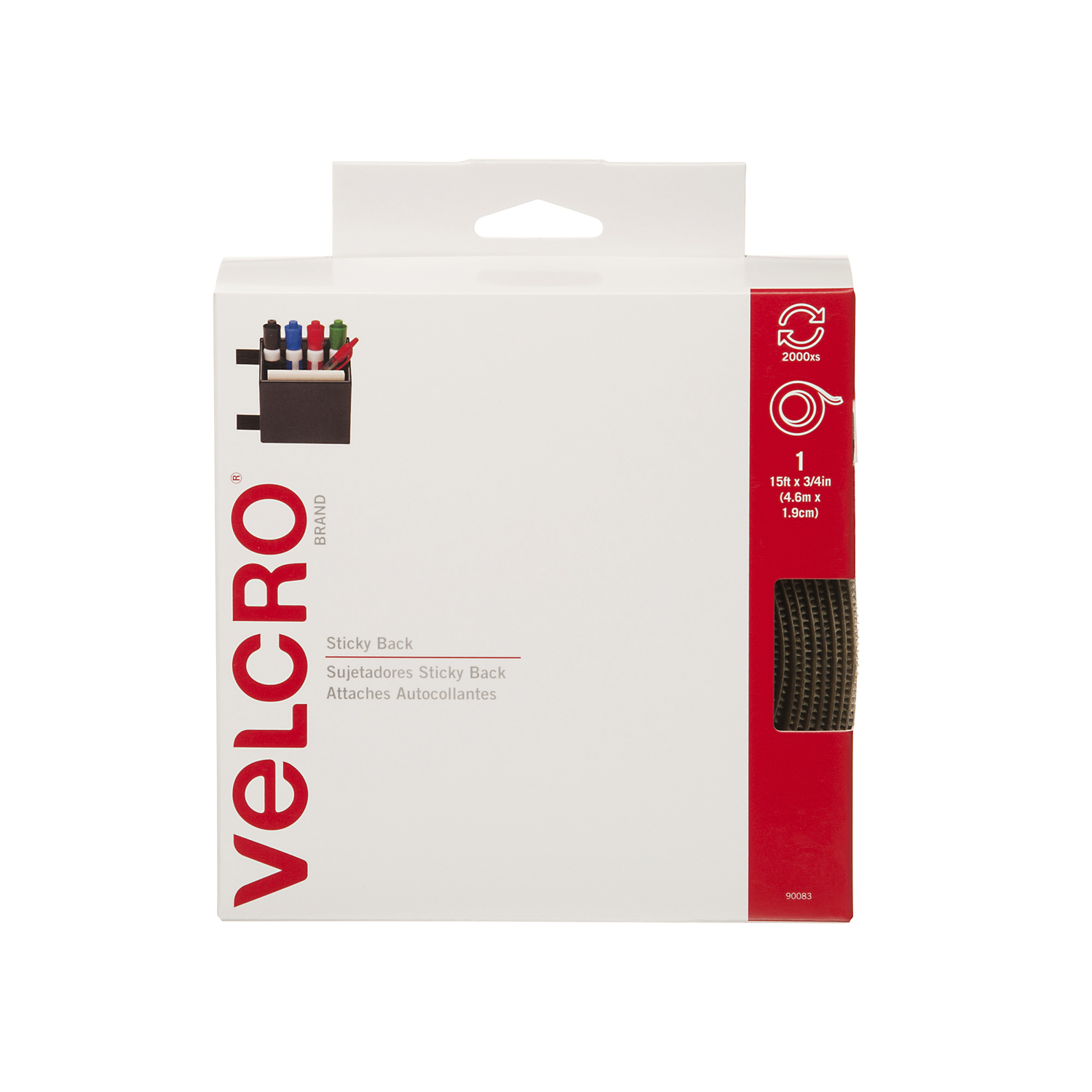 Velcro Hook and Loop Fastener 180 in. L 1 pk - Ace Hardware