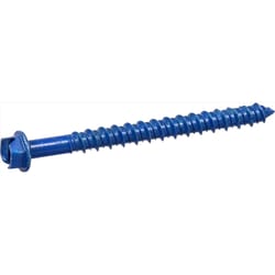 HILLMAN Tapper 1/4 in. D X 2.75 in. L Steel Hex Head Concrete Screw Anchor 100 pk