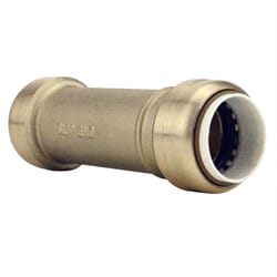 Apollo Tectite Push to Connect 3/4 in. PTC in to X 3/4 in. D PTC Brass Coupling