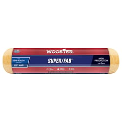 Wooster Super/Fab Knit 12 in. W X 1/2 in. Regular Paint Roller Cover 1 pk