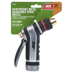 Ace Adjustable Adjustable Metal Heavy-Duty Hose Nozzle