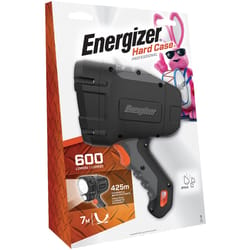 Energizer Hard Case 600 lm Black LED Spotlight AA Battery