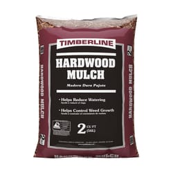Timberline Brown Hardwood Mulch 2 cu ft
