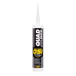 OSI Quad Max White Elastomeric Polymers Door, Siding and Window Sealant 9.5 oz