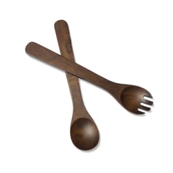 Lipper International Walnut Beechwood Salad Server
