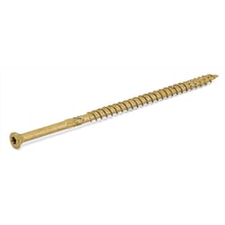 HILLMAN Power Pro No. 9 X 4 in. L Star Coarse Trim Screws 59 pk