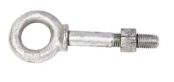 Baron 1/4 in. X 4 in. L Hot Dipped Galvanized Steel Shoulder Eyebolt Nut Included