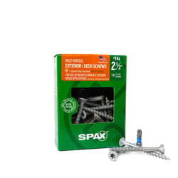 SPAX Multi-Material No. 14 Label X 2-1/2 in. L T30+ Flat Head Serrated Construction Screws