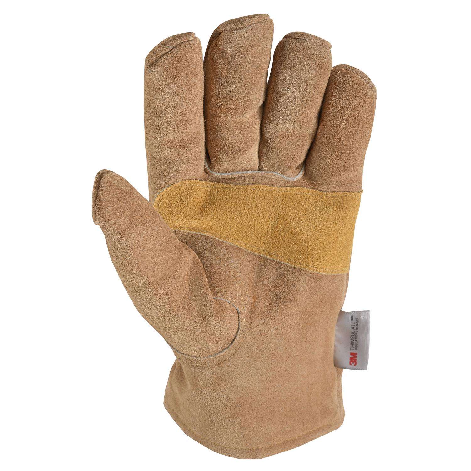 Wells Lamont XL Men's Leather Work Gloves 100% Cowhide Leather SHIPS FREE