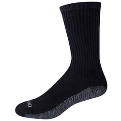 Dickies Dri-Tech Men's 6-12 Crew Socks Black