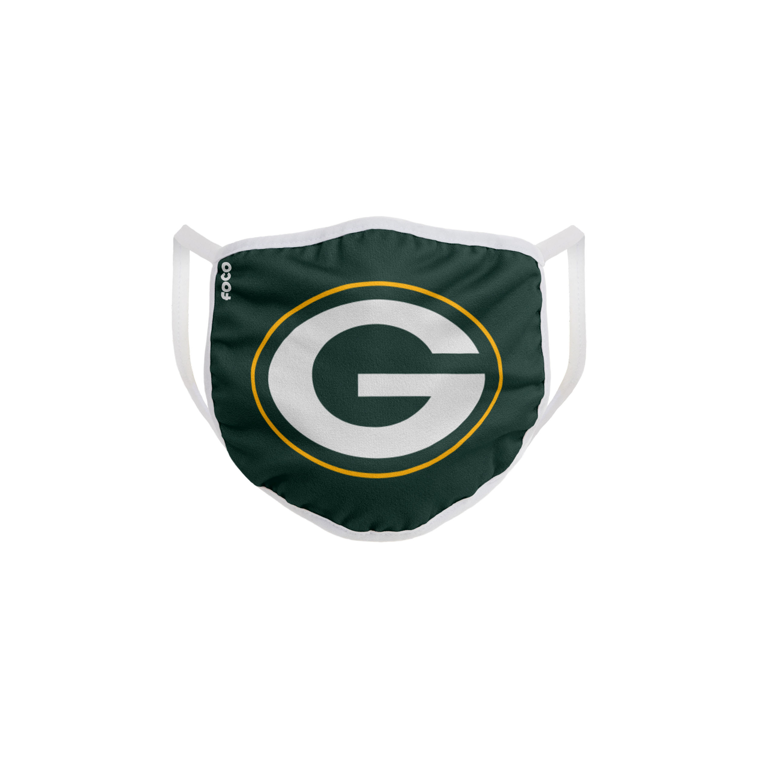 FOCO Household Multi-Purpose Green Bay Packers Face Mask Multicolored 1 pk -  194751473753