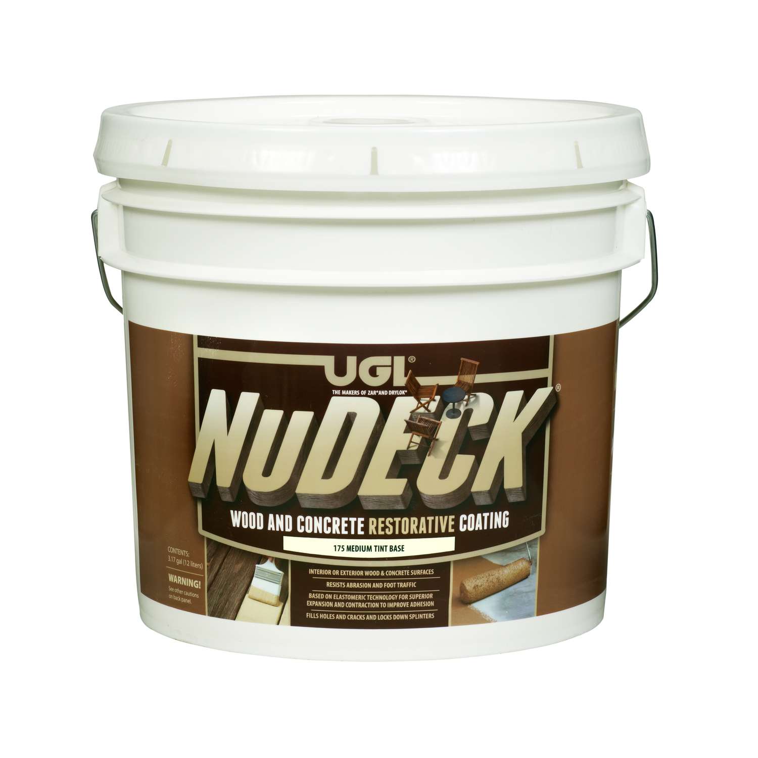 UGL NuDECK Flat Medium Tint Base Mid Tone Base Floor and Patio Coating