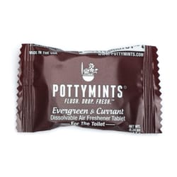 POTTYMINTS Evergreen & Currant Dissolvable Toilet Freshener 6 pk