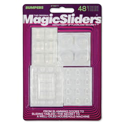 Magic Sliders Plastic Bumper Pad Clear 48 pk