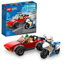 LEGO CITY City Police Bike/Car Toy Multicolored 59 pc