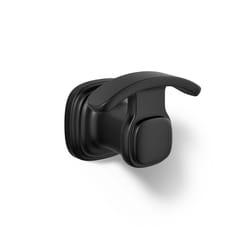Kohler Envelu 2.3 in. H X 3.15 in. W X 2.95 in. L Matte Black Robe Hook