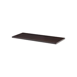 Dolle Lite .75 in. H X 31.5 in. W X 9.8 in. D Espresso Wood Shelf Board