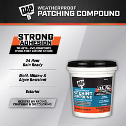 DAP Patching Compound Ready to Use White Exterior Filler 16 oz