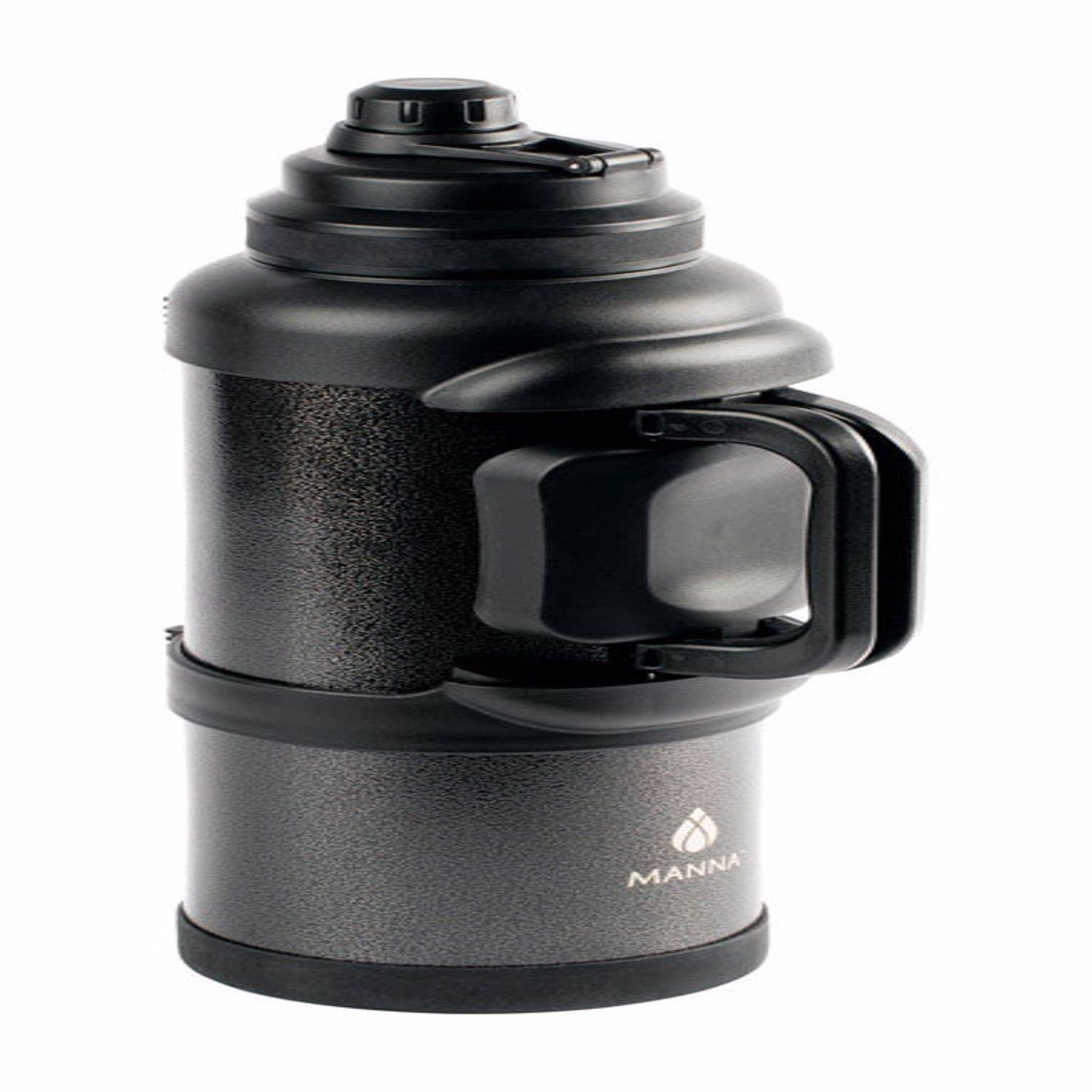 Manna 4 L Black BPA Free Insulated Bottle Sansujyuku sansujyuku.com
