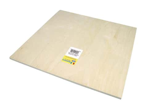 Midwest Products Co. Aspen Plywood 3mm 1/8 x 12 x 12 6 MID5405 Wood  Building Supplies 