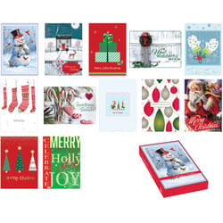 Paper Images Christmas Boxed Cards 18 pk