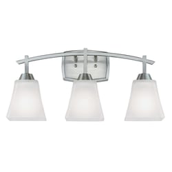 Westinghouse Midori 3-Light Brushed Nickel Wall Sconce