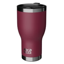 Wyld Gear TUMBLER 30 oz Maroon BPA Free Double Wall Vacuum Insulated Vacuum Insulated Tumbler
