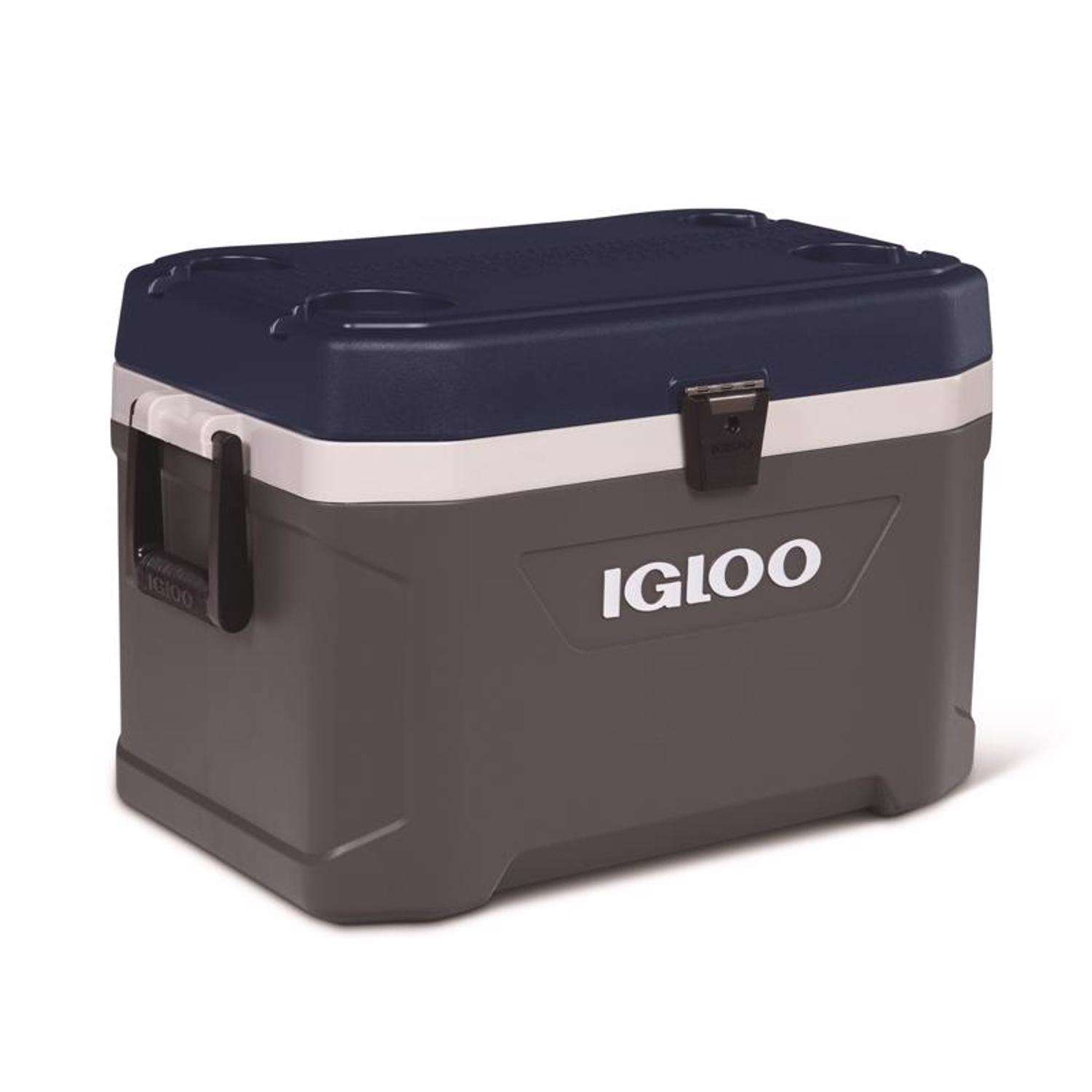 Igloo MaxCold Blue/Gray 54 qt Ice Chest Mfr# 49025 Ace Hardware