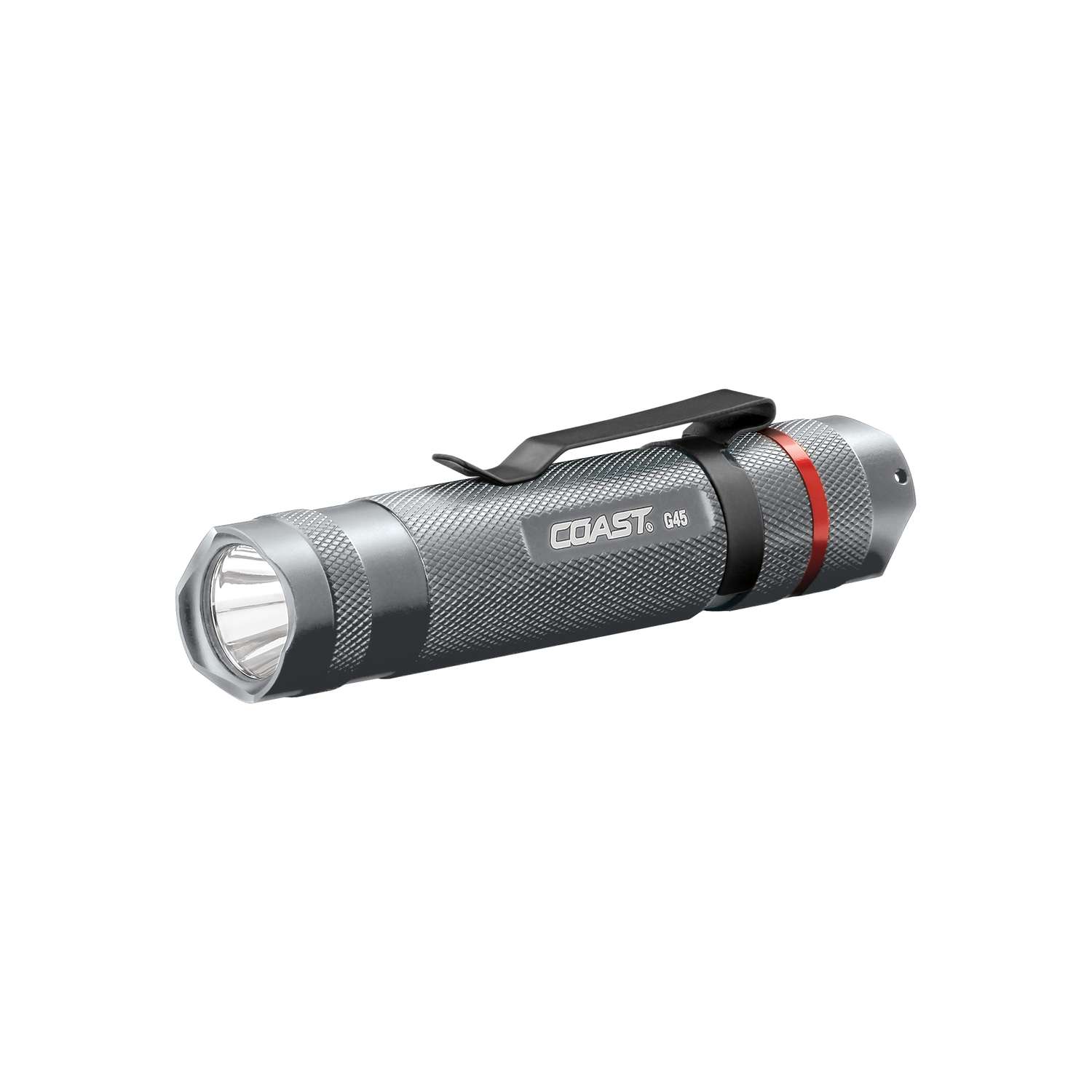 Coast G45 385 lumens Silver LED Flashlight AAA Battery Ace Hardware