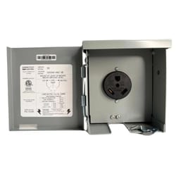 Connecticut Electric 30 amps 120 V 1 space 30 amps Power Outlet Box