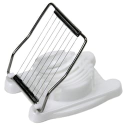 Chef Craft White Plastic Egg Slicer