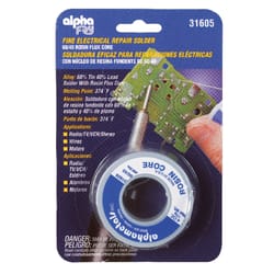 Alpha Fry 16 oz Acid Core Wire Solder 0.125 in. D Tin/Lead 40/60 1