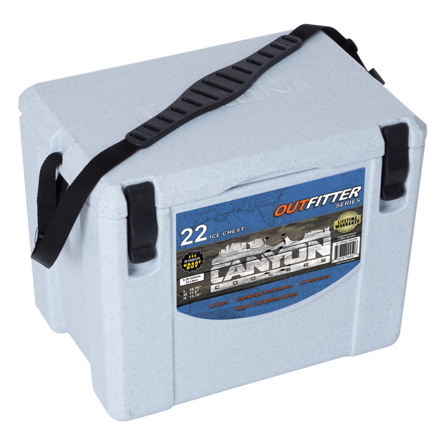 Canyon Coolers Outfitter Gray 22 qt Cooler Sansujyuku sansujyuku.com