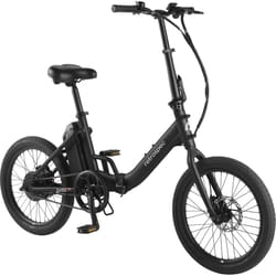 Retrospec Judd Rev Unisex Electric Folding Bicycle Matte Black