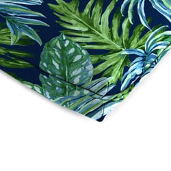 Jordan Manufacturing Multicolored Mystic Leaf Polyester Chair Cushion
