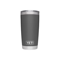 YETI Rambler 20 oz Charcoal BPA Free Tumbler with MagSlider Lid