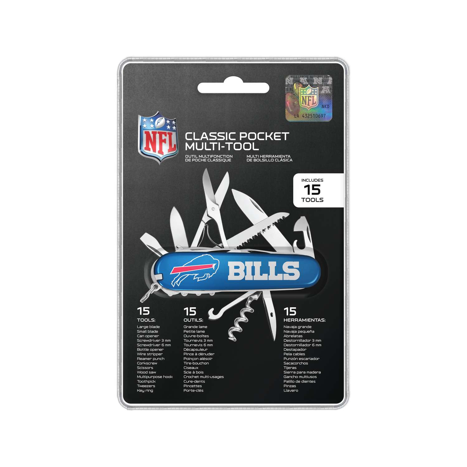 : NFL Buffalo Bills Plastic Logo Hitch Cover, Class III