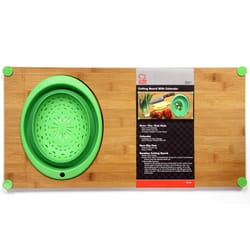 Chef Craft 24 in. L X 12 in. W X 0.75 in. Bamboo Over-The-Sink Cutting Board