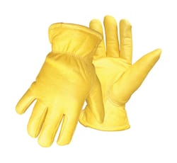Boss Therm Men's Indoor/Outdoor Insulated Driver Gloves Yellow XL 1 pair