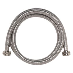 Ace 3/4 in. FHT X 3/4 in. D FHT 60 in. Brass Washing Machine Supply Line