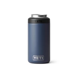 YETI Rambler 16 oz Navy BPA Free Colster Tall Can Insulator